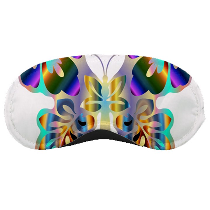 Abstract Animal Art Butterfly Sleeping Masks