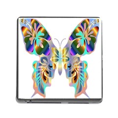 Abstract Animal Art Butterfly Memory Card Reader (square) by Amaryn4rt