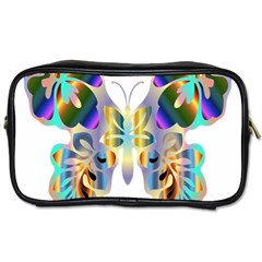 Abstract Animal Art Butterfly Toiletries Bags by Amaryn4rt