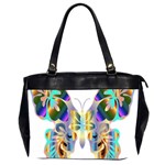 Abstract Animal Art Butterfly Office Handbags (2 Sides)  Front