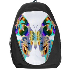 Abstract Animal Art Butterfly Backpack Bag by Amaryn4rt