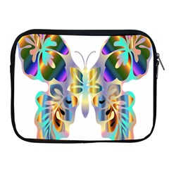 Abstract Animal Art Butterfly Apple Ipad 2/3/4 Zipper Cases by Amaryn4rt