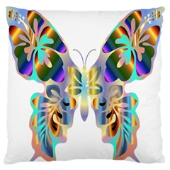 Abstract Animal Art Butterfly Standard Flano Cushion Case (one Side) by Amaryn4rt