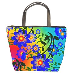 Abstract Background Backdrop Design Bucket Bags by Amaryn4rt