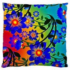 Abstract Background Backdrop Design Standard Flano Cushion Case (two Sides) by Amaryn4rt