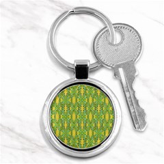 Ornate Modern Noveau Key Chains (round)  by dflcprints