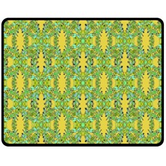 Ornate Modern Noveau Fleece Blanket (medium)  by dflcprints