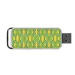 Ornate Modern Noveau Portable USB Flash (One Side) Front