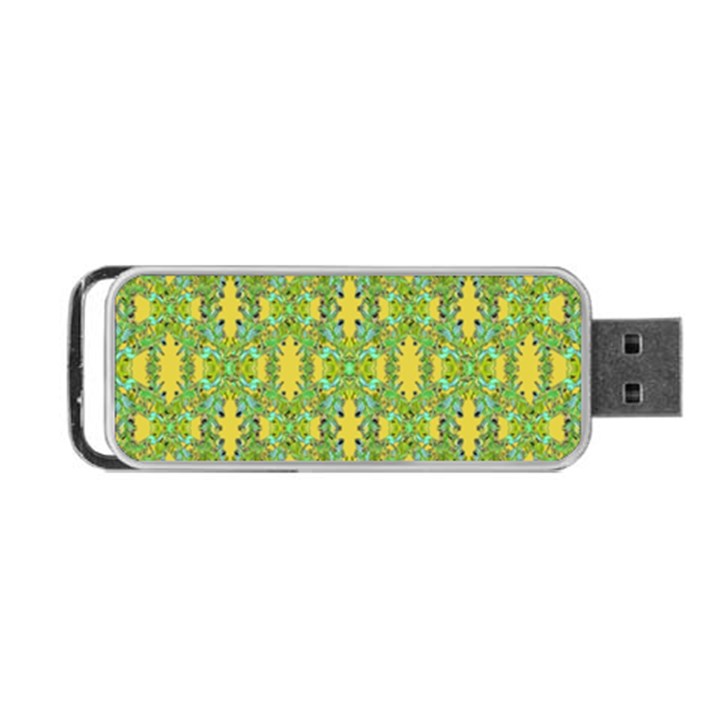 Ornate Modern Noveau Portable USB Flash (One Side)