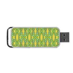 Ornate Modern Noveau Portable Usb Flash (two Sides) by dflcprints