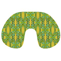 Ornate Modern Noveau Travel Neck Pillows by dflcprints