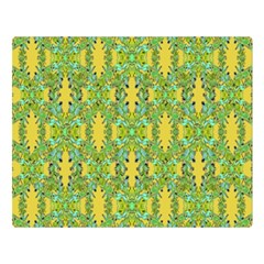 Ornate Modern Noveau Double Sided Flano Blanket (large)  by dflcprints