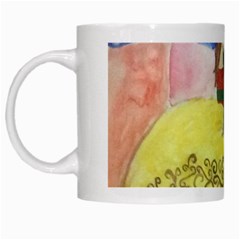 Lunacy Of Spirit White Mugs by artsystorebytandeep