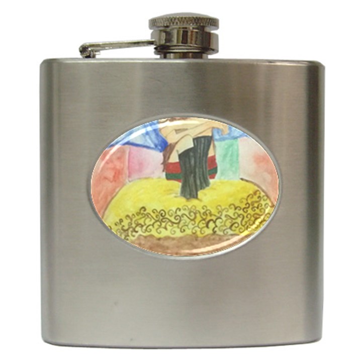 Lunacy of spirit Hip Flask (6 oz)