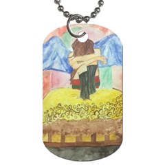 Lunacy Of Spirit Dog Tag (two Sides) by artsystorebytandeep