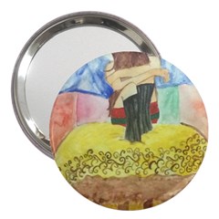 Lunacy Of Spirit 3  Handbag Mirrors by artsystorebytandeep