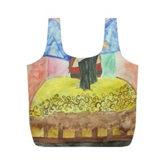 Lunacy Of Spirit Full Print Recycle Bags (m)  by artsystorebytandeep