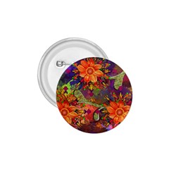 Abstract Flowers Floral Decorative 1 75  Buttons