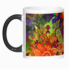 Abstract Flowers Floral Decorative Morph Mugs by Amaryn4rt