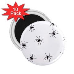 Animals Arachnophobia Seamless 2 25  Magnets (10 Pack)  by Amaryn4rt