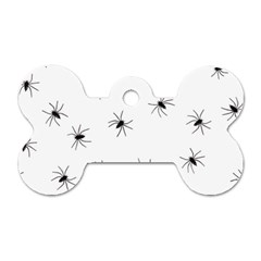 Animals Arachnophobia Seamless Dog Tag Bone (two Sides) by Amaryn4rt