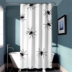 Animals Arachnophobia Seamless Shower Curtain 36  X 72  (stall)  by Amaryn4rt