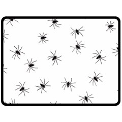 Animals Arachnophobia Seamless Double Sided Fleece Blanket (large)  by Amaryn4rt