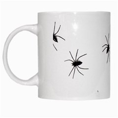 Animals Arachnophobia Seamless White Mugs by Amaryn4rt