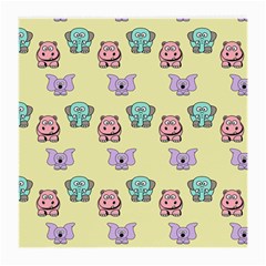 Animals Pastel Children Colorful Medium Glasses Cloth by Amaryn4rt