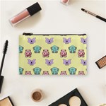 Animals Pastel Children Colorful Cosmetic Bag (Small)  Front