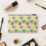 Animals Pastel Children Colorful Cosmetic Bag (Small)  Back