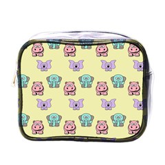 Animals Pastel Children Colorful Mini Toiletries Bags by Amaryn4rt