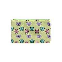 Animals Pastel Children Colorful Cosmetic Bag (xs) by Amaryn4rt