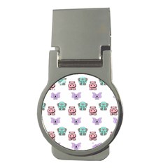 Animals Pastel Children Colorful Money Clips (Round) 