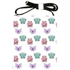 Animals Pastel Children Colorful Shoulder Sling Bags