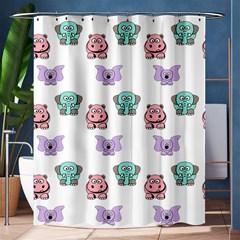 Animals Pastel Children Colorful Shower Curtain 60  X 72  (medium)  by Amaryn4rt