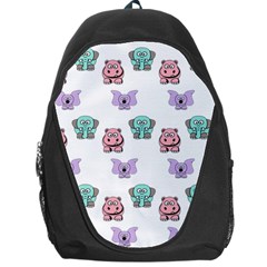 Animals Pastel Children Colorful Backpack Bag