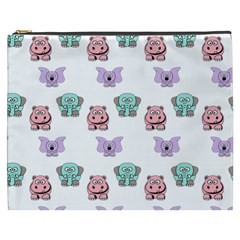 Animals Pastel Children Colorful Cosmetic Bag (xxxl)  by Amaryn4rt