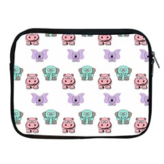 Animals Pastel Children Colorful Apple Ipad 2/3/4 Zipper Cases by Amaryn4rt