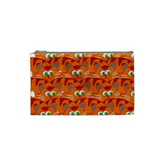 Animals Pet Cats Mammal Cartoon Cosmetic Bag (small)  by Amaryn4rt