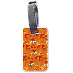 Animals Pet Cats Mammal Cartoon Luggage Tags (one Side) 