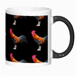 Background Pattern Chicken Fowl Morph Mugs Right