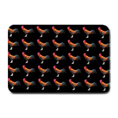 Background Pattern Chicken Fowl Plate Mats by Amaryn4rt