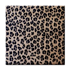 Background Pattern Leopard Tile Coasters by Amaryn4rt