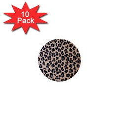 Background Pattern Leopard 1  Mini Buttons (10 Pack)  by Amaryn4rt