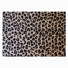 Background Pattern Leopard Large Glasses Cloth by Amaryn4rt