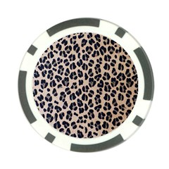 Background Pattern Leopard Poker Chip Card Guard by Amaryn4rt