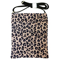 Background Pattern Leopard Shoulder Sling Bags by Amaryn4rt