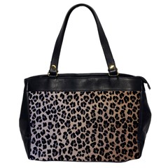 Background Pattern Leopard Office Handbags by Amaryn4rt