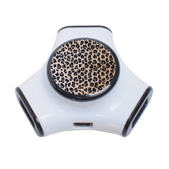 Background Pattern Leopard 3-port Usb Hub by Amaryn4rt